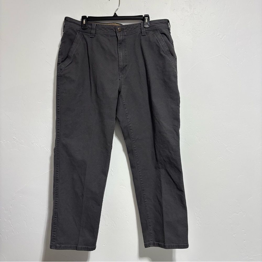 Legendary Outfitters 38/29 Men's Pants Cotton Canvas Outdoor Hiking Neutral Gray